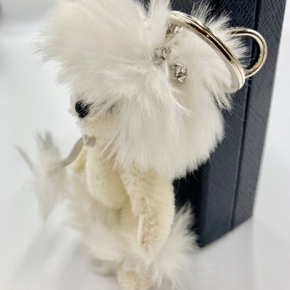 PRADA Mohair Snow Queen Bear keyring/bag charm - Picture 4 of 8